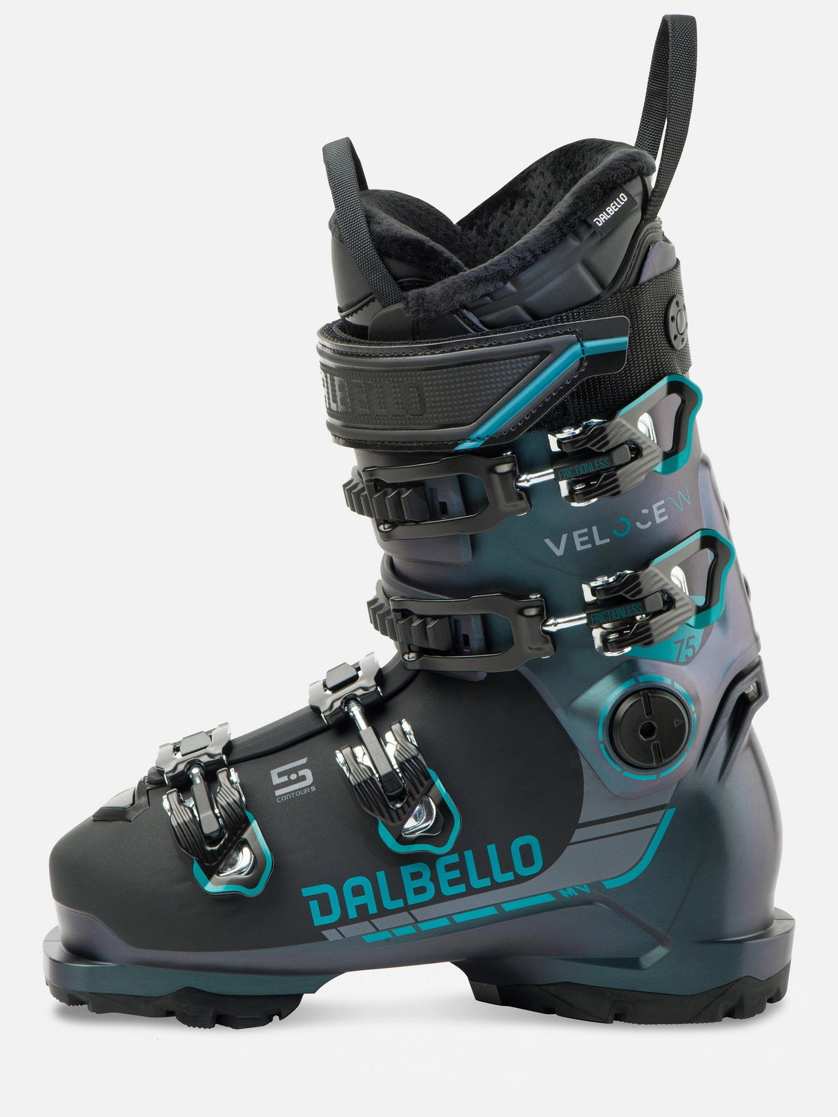 DALBELLO WOMENS VELOCE 75 MV W DOWNHILL SKI BOOT 26