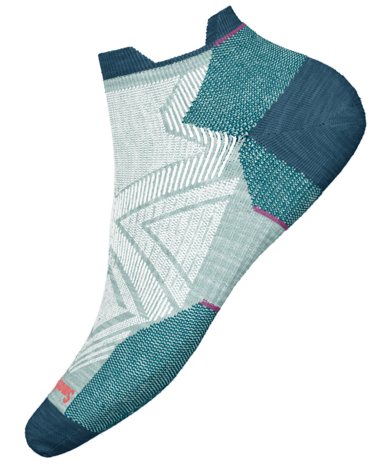 SMARTWOOL WOMENS RUN ZERO CUSHION LOW ANKLE SOCKS