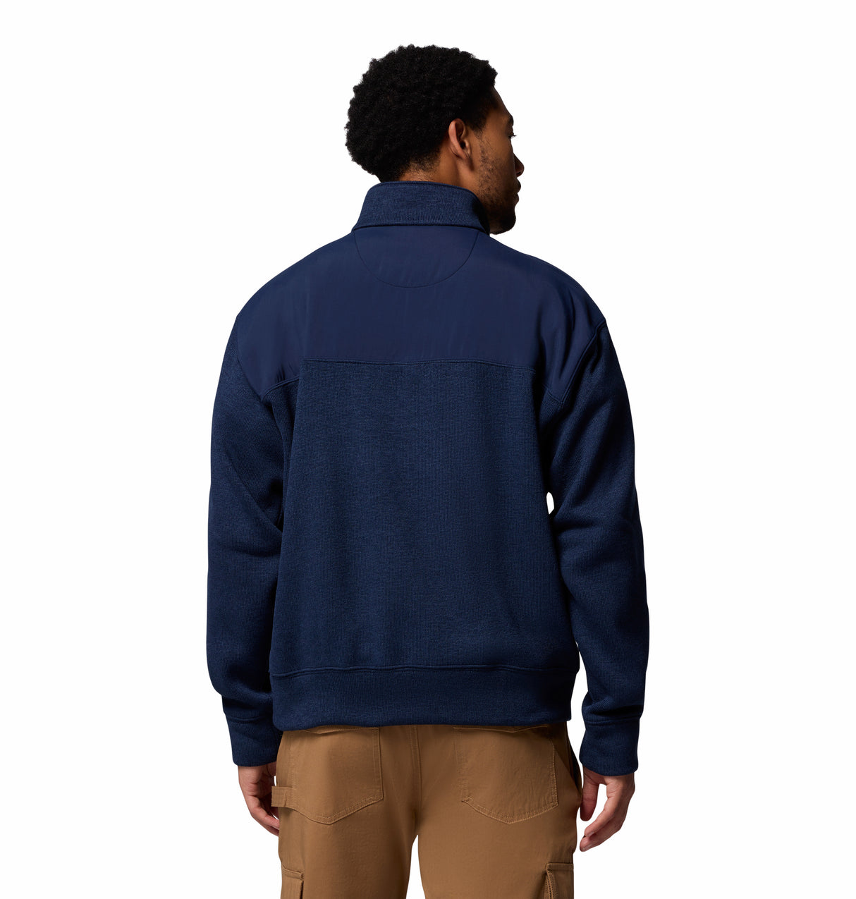 COLUMBIA MENS SWEATER WEATHER™ RELAXED FIT 1/4 ZIP SWEATER