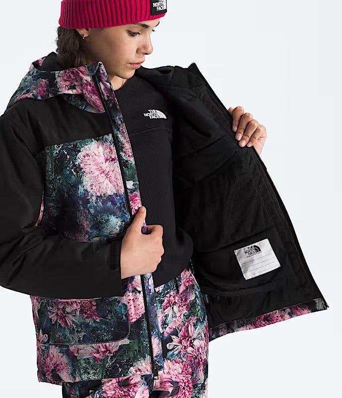 THE NORTH FACE YOUTH GIRLS FREEDOM INSULATED WINTER JACKET