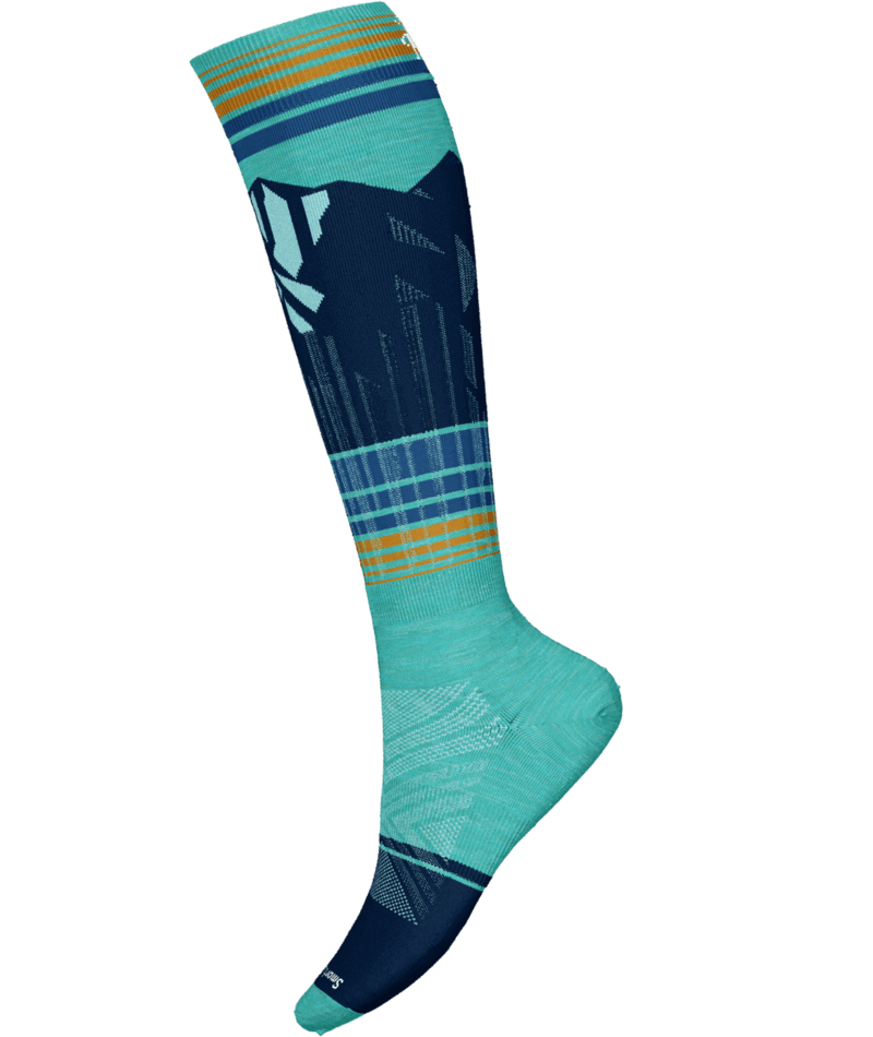 SMARTWOOL MENS SKI TARGETED CUSHION SUMMIT SHOT OTC SOCKS