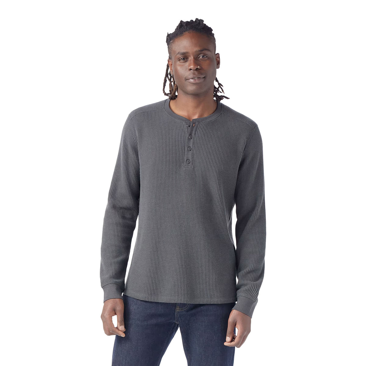 SMARTWOOL MENS WAFFLE HENLEY LONG SLEEVE SHIRT 26