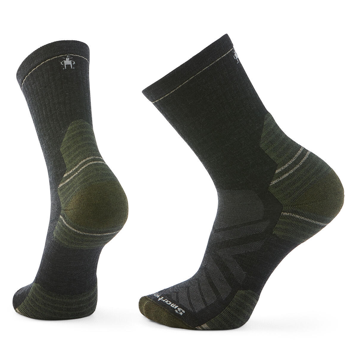 SMARTWOOL MENS HIKE TARGETED CUSHION MID CREW SOCKS