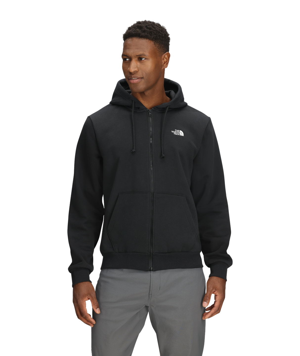 THE NORTH FACE MENS EVOLUTION SIMPLE DOME FULL ZIP HOODIE