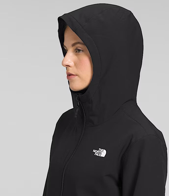 THE NORTH FACE WOMENS SHELBE RASCHEL HOODED SOFTSHELL JACKET
