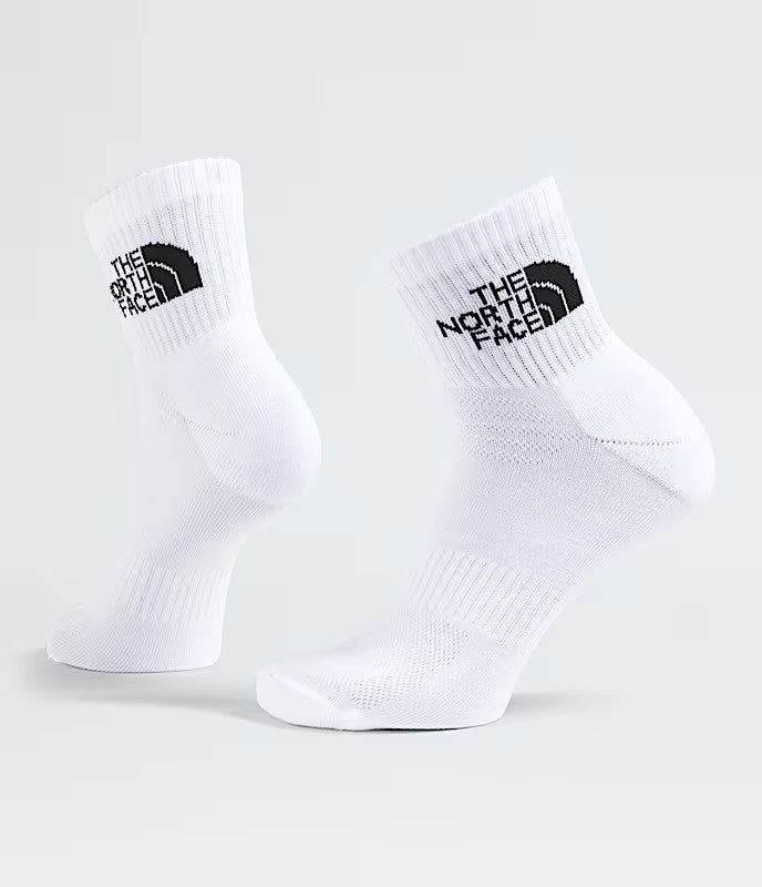 THE NORTH FACE UNISEX MULTISPORT CUSH QUARTER (3-PACK) SOCKS