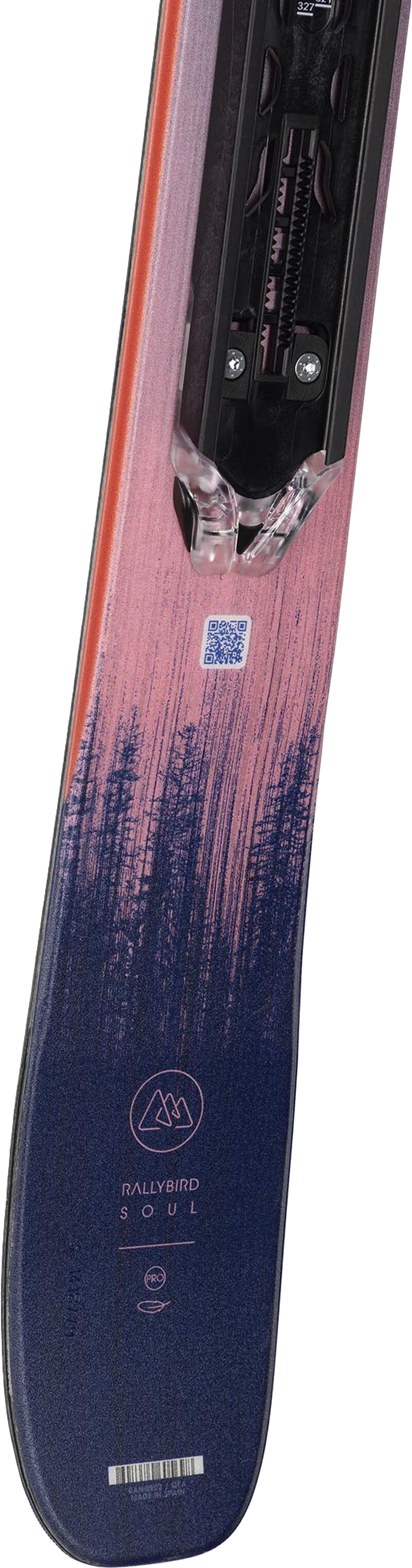 ROSSIGNOL WOMENS RALLYBIRD SOUL PRO W/ XP10 GW DOWNHILL SKIS 26