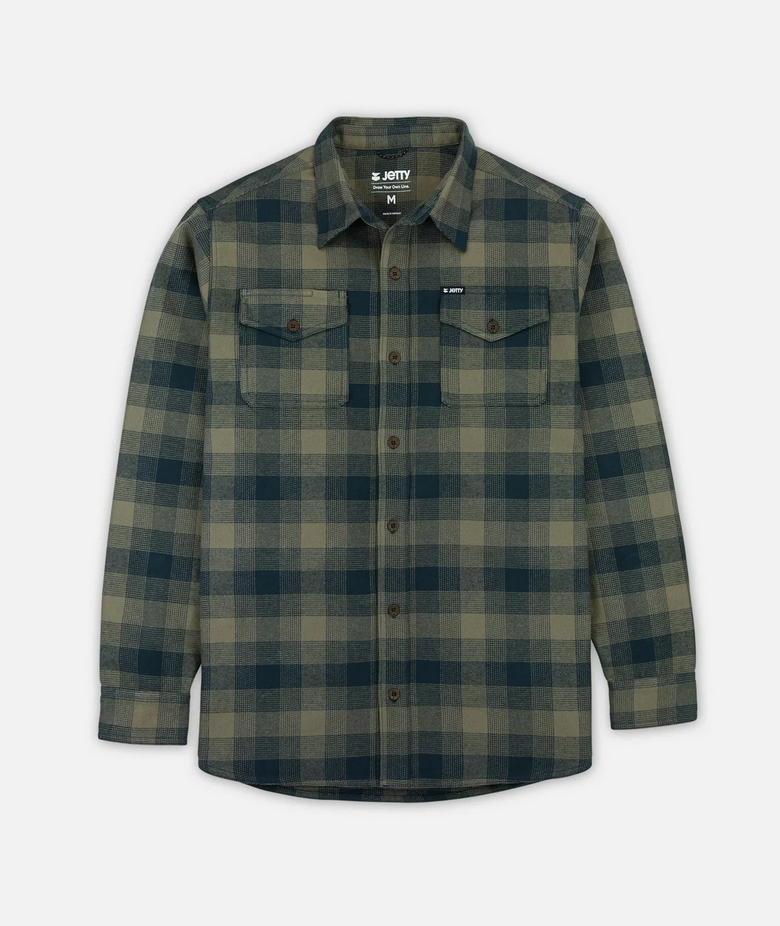 JETTY MENS BREAKER FLANNEL