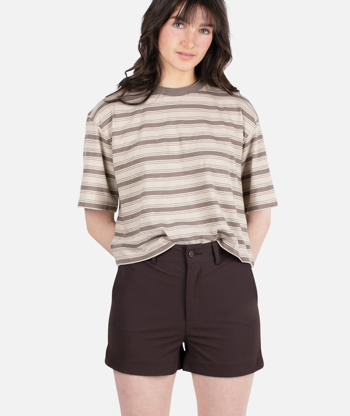 JETTY WOMENS CROSBY VERSATILITY SHORT 25