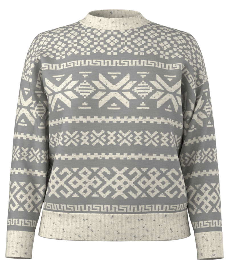 SMARTWOOL WOMENS EDGEWOOD HERITAGE CREW SWEATER