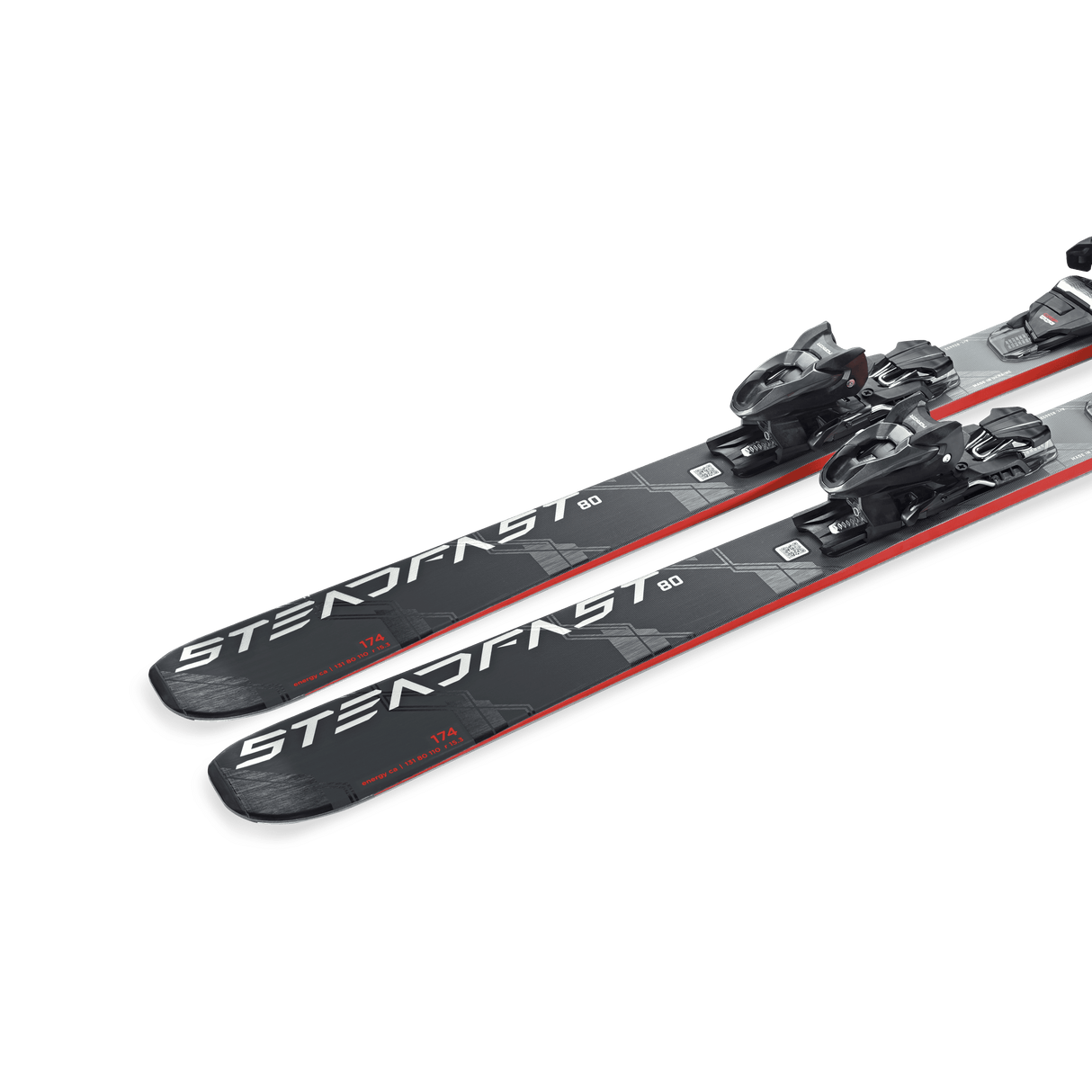 NORDICA MENS STEADFAST 80 TP2 COMPACT 10 FDT DOWNHILL SKIS 26