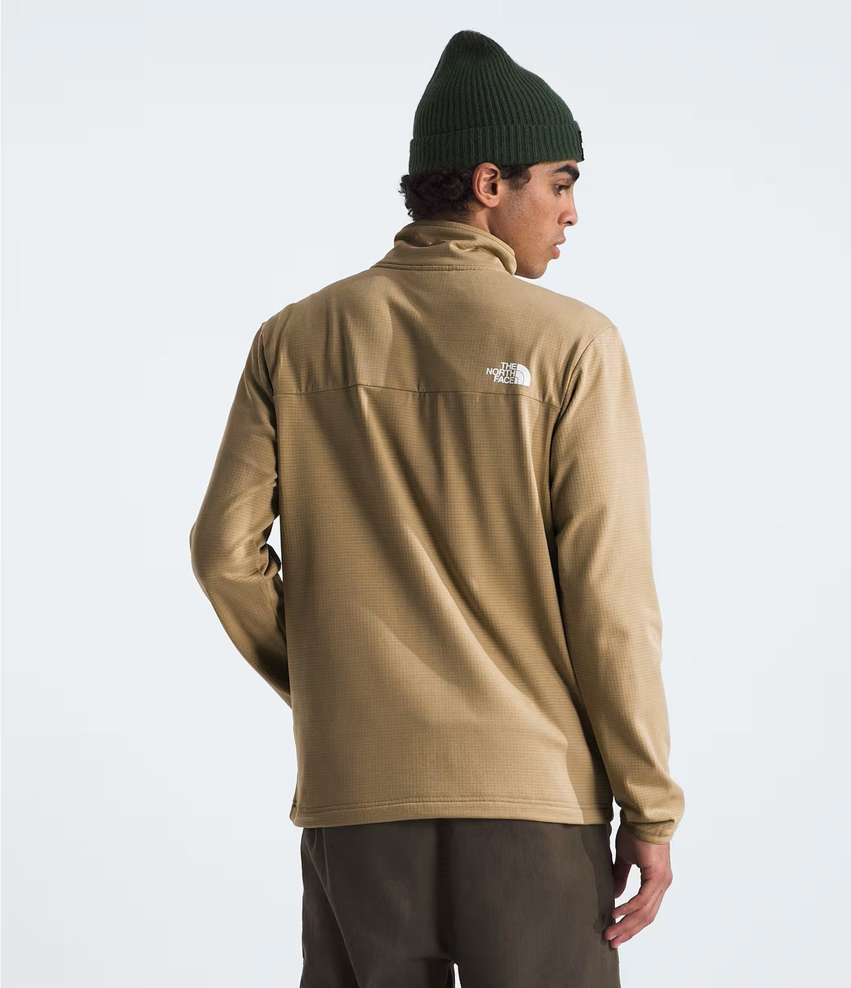 THE NORTH FACE MENS CEDAR TRAIL GRID FLEECE FULL ZIP SWEATER