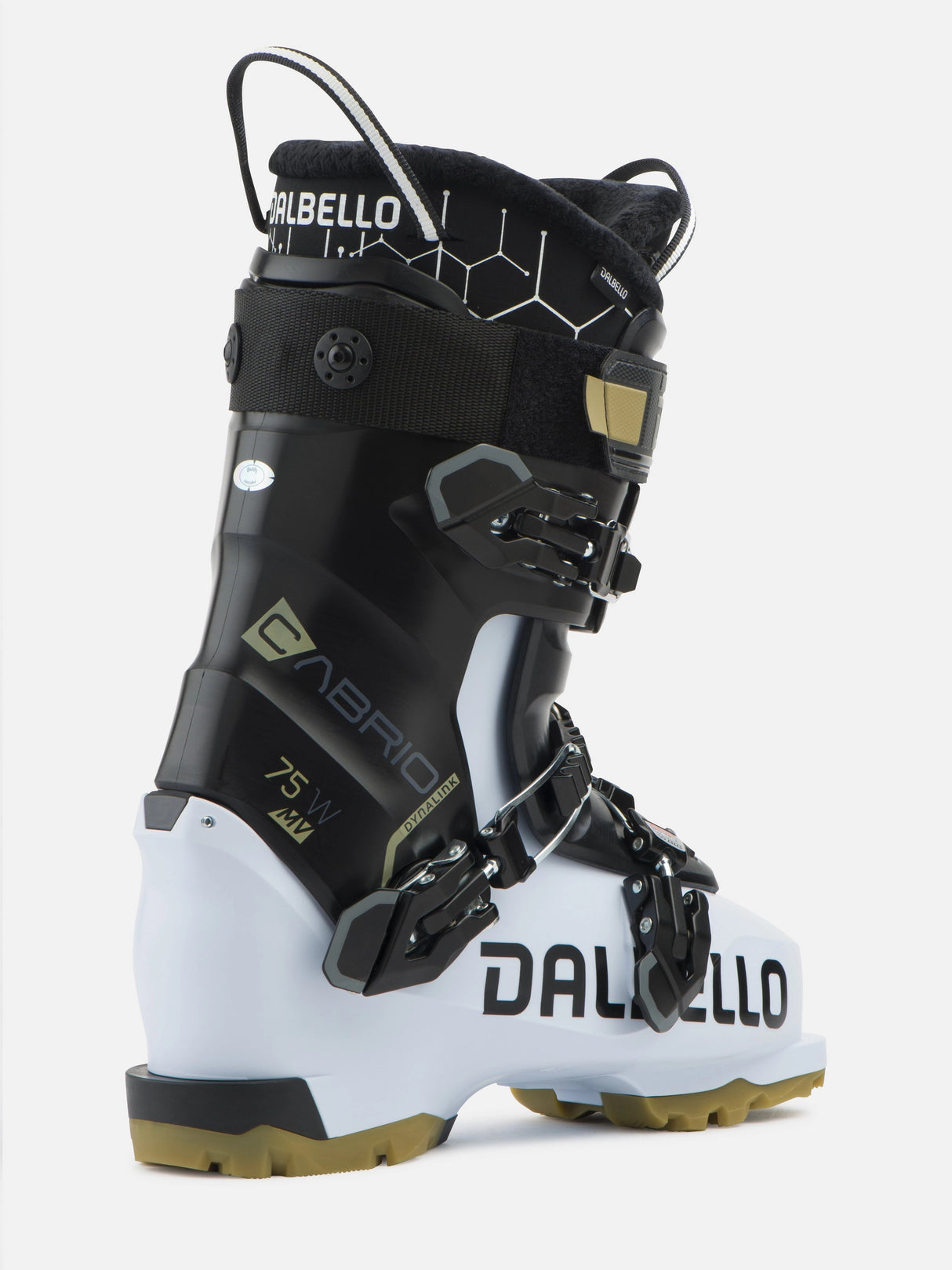 DALBELLO WOMENS CABRIO MV 75 IF DOWNHILL SKI BOOT 26