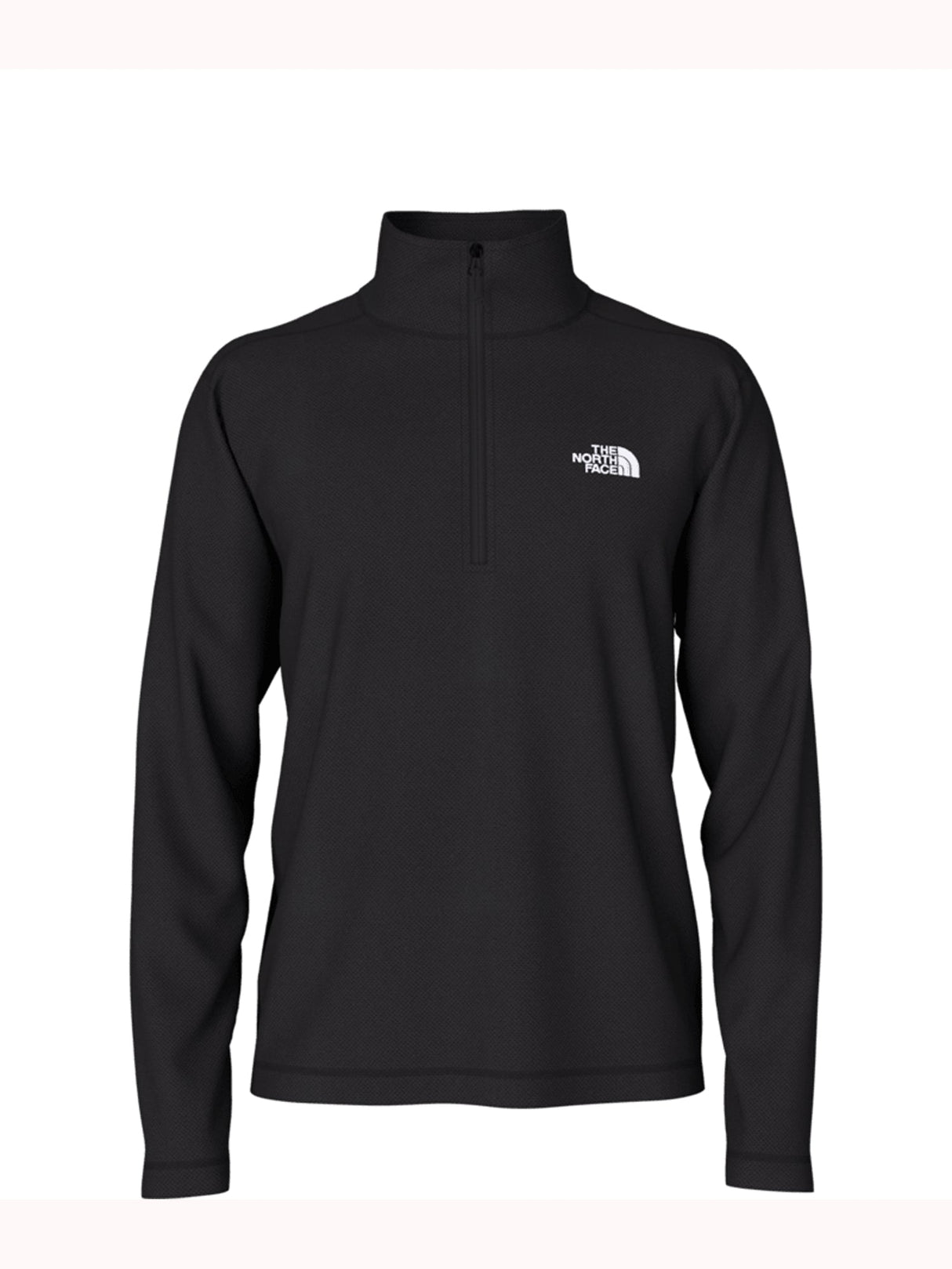 THE NORTH FACE MENS TEXTURED CAP ROCK ¼ ZIP SWEATER