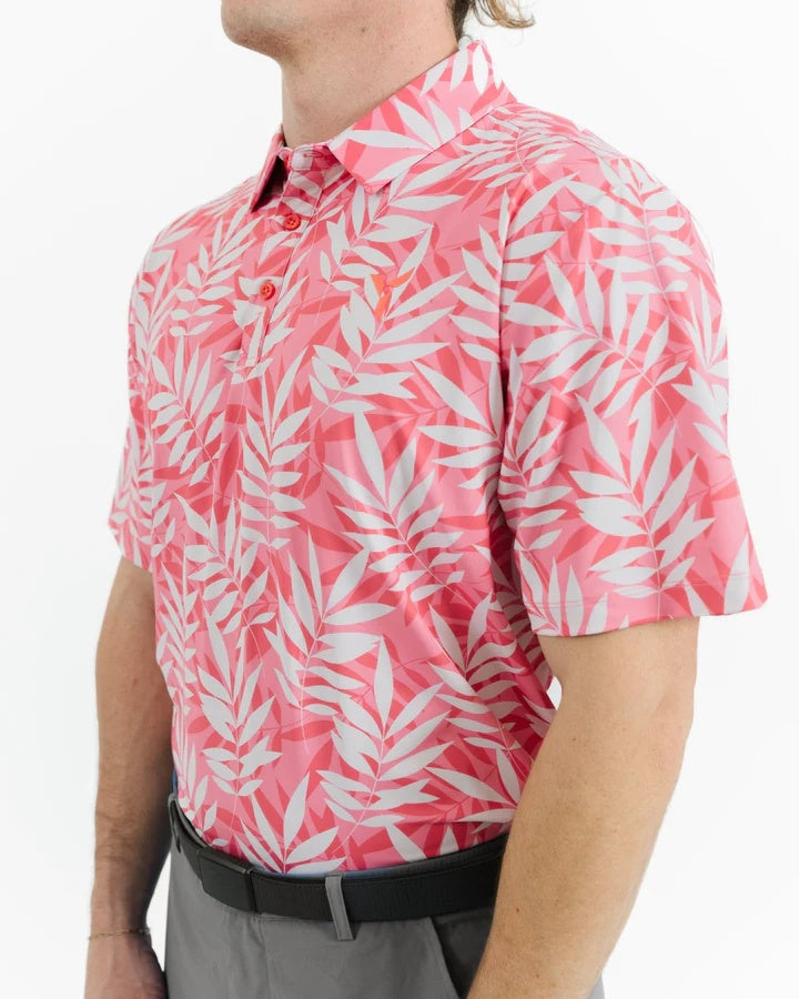 YATTA MENS PALM SPICE GOLF POLO 25
