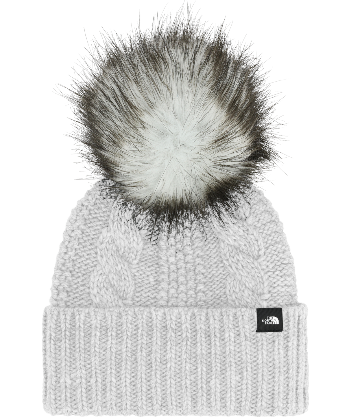 THE NORTH FACE YOUTH OH MEGA FUR POM BEANIE