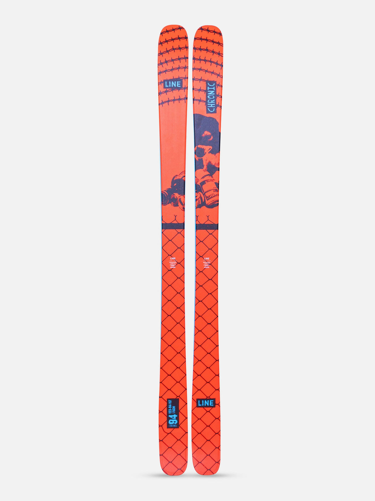 LINE UNISEX CHRONIC 94 DOWNHILL SKIS 26