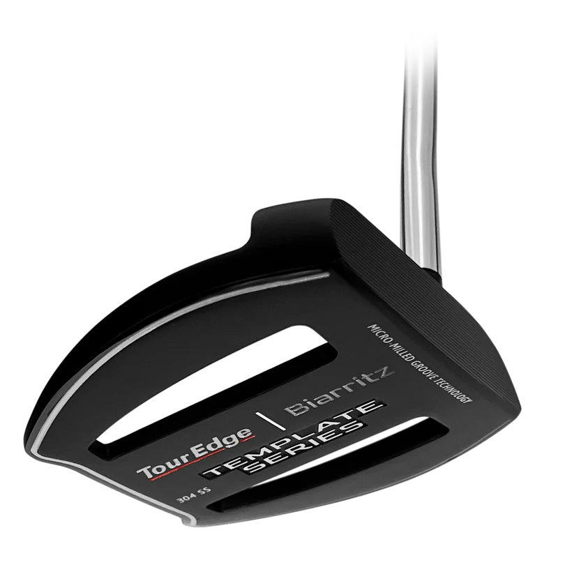TOUR EDGE UNISEX TEMPLATE BLACK PVD BIARRITZ PUTTER 25