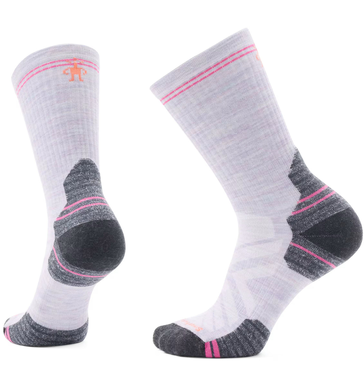 SMARTWOOL WOMENS HIKE TARGETED CUSHION CREW SOCKS 26