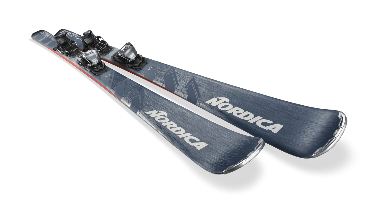 NORDICA MENS STEADFAST 75 TP2 COMPACT 10 FDT DOWNHILL SKIS 26