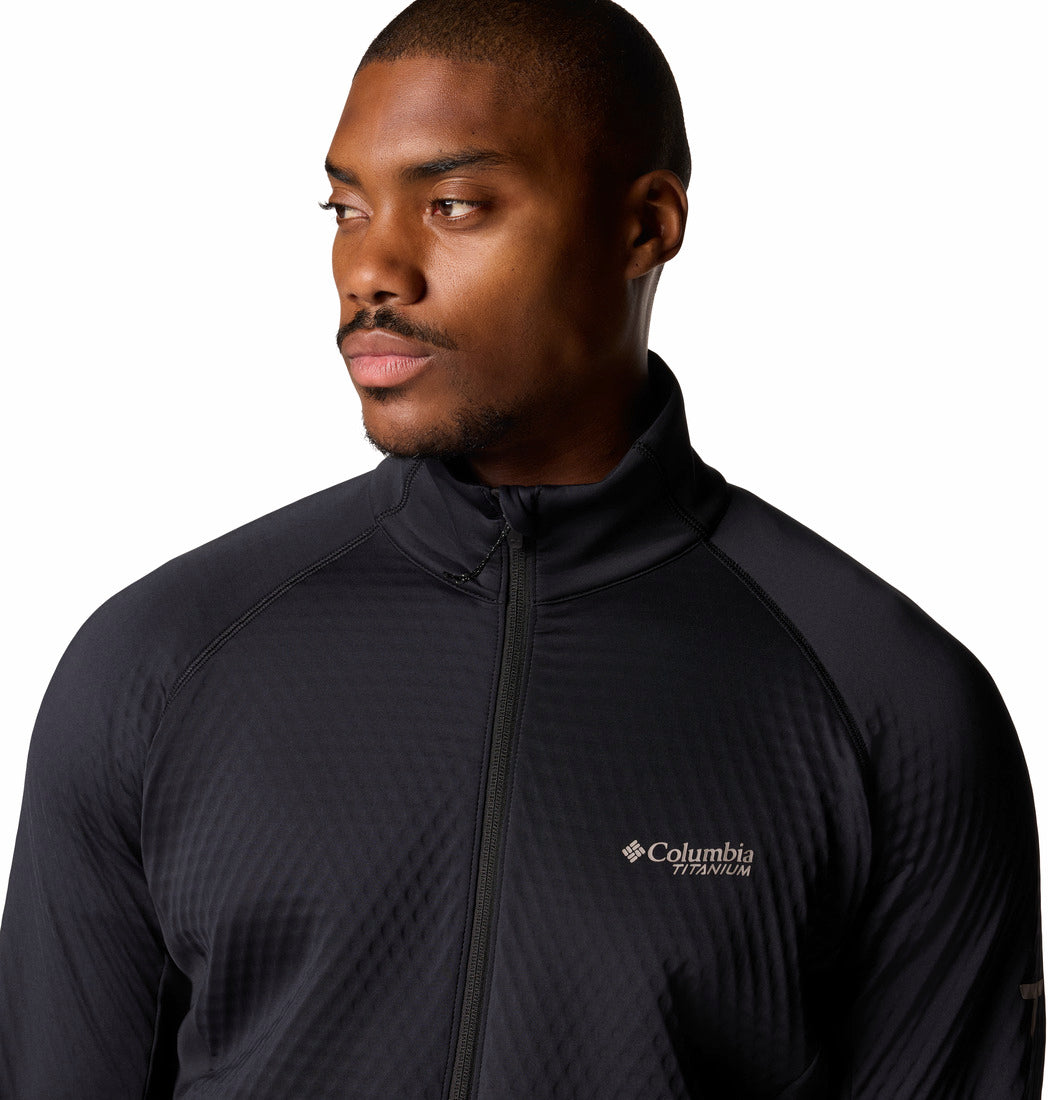 COLUMBIA MENS CRYSTAL LEAF™ OMNI-HEAT™ HELIX FULL ZIP SWEATER 25