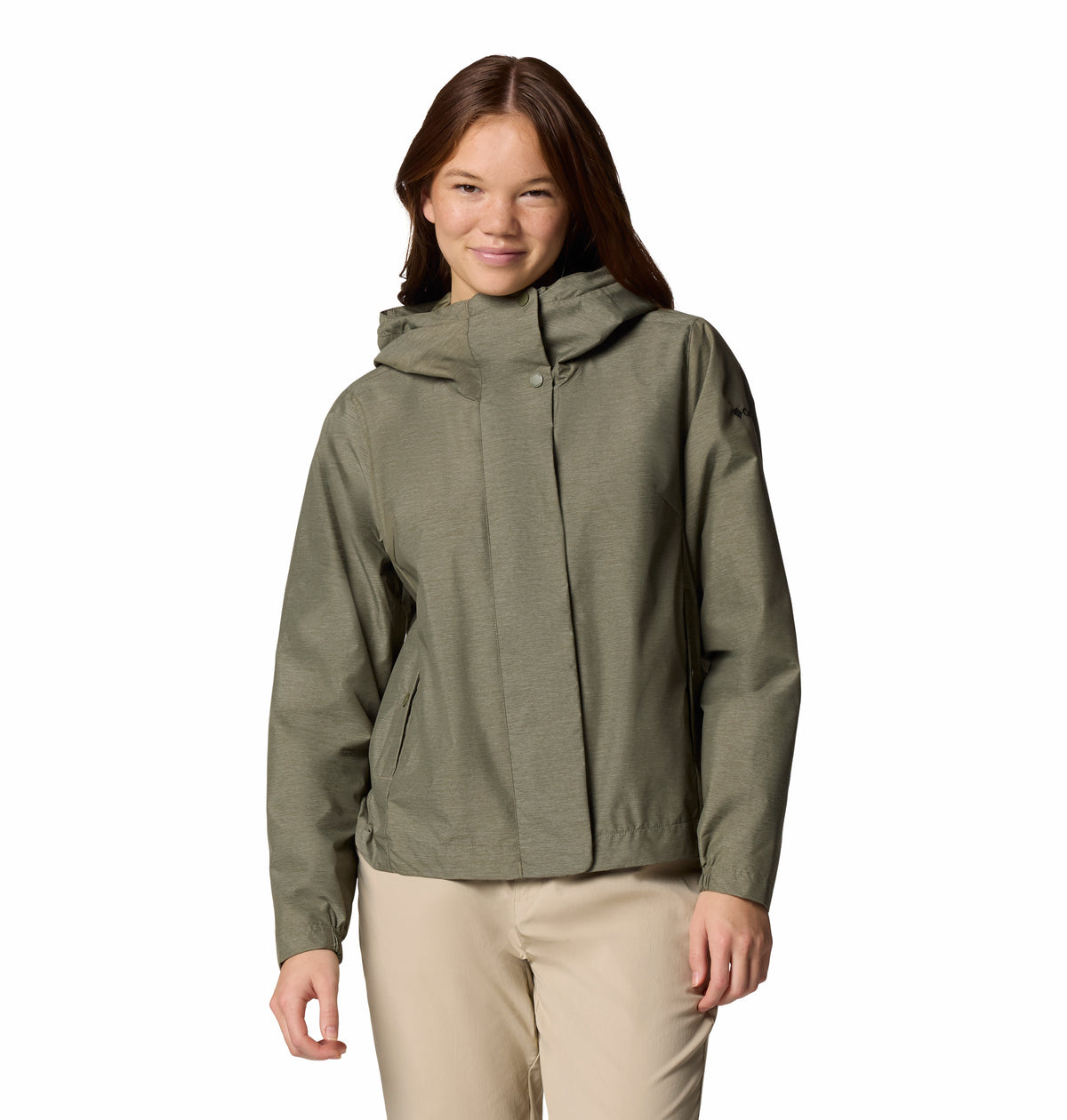 COLUMBIA WOMENS LILLIAN RIDGE™ II SHORT RAIN JACKET