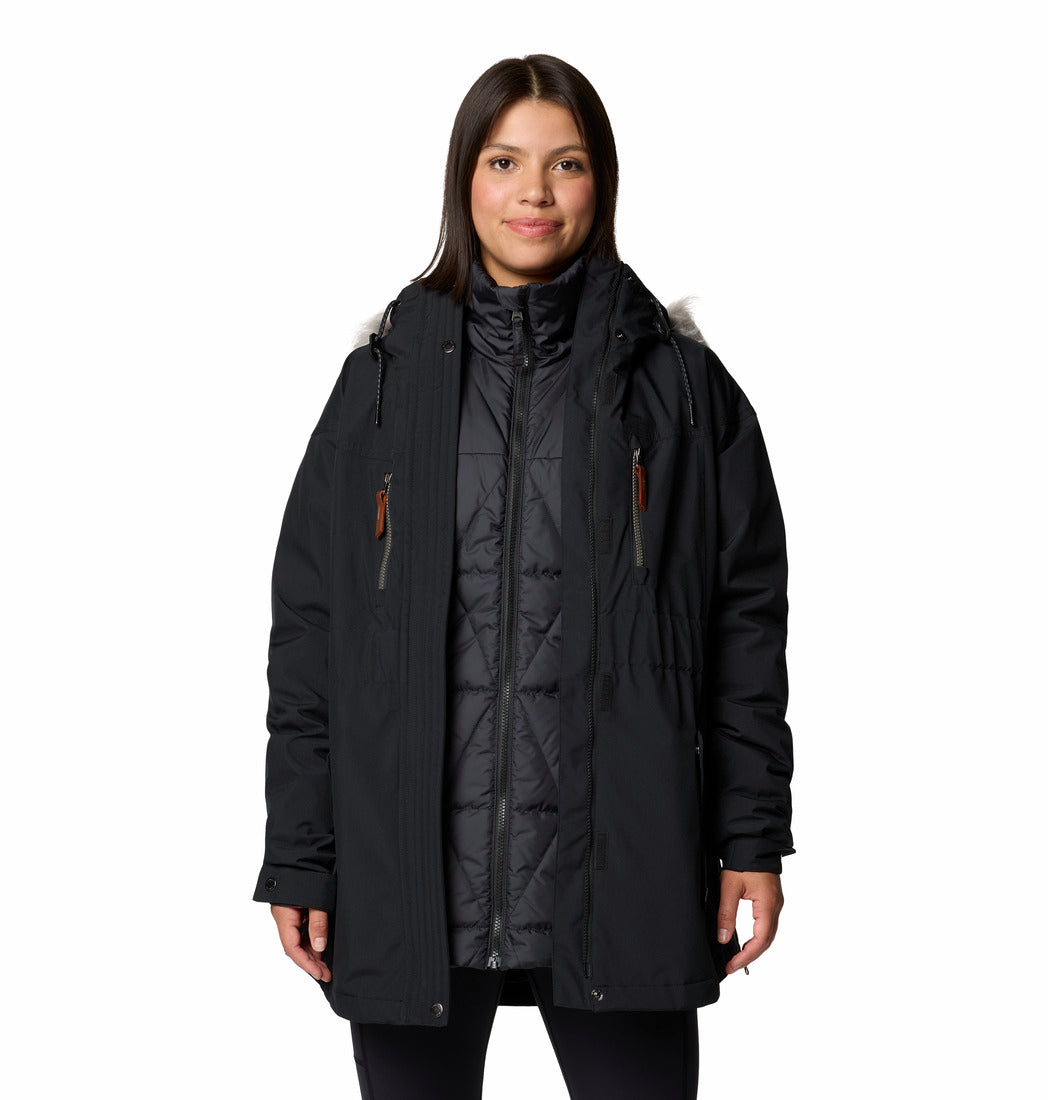 COLUMBIA WOMENS PAYTON PASS II INTERCHANGE WINTER JACKET 25