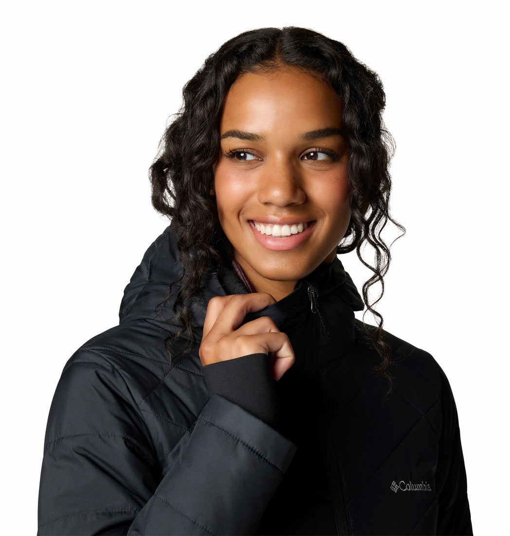 COLUMBIA WOMENS HEAVENLY™ LONG HOODED WINTER JACKET
