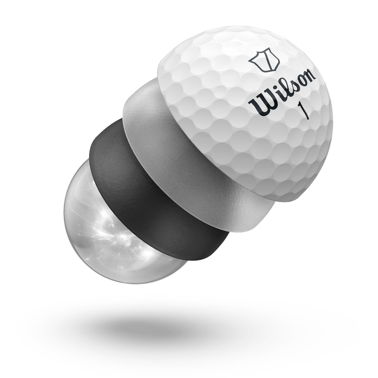 WILSON UNISEX STAFF MODEL GOLF BALL 25