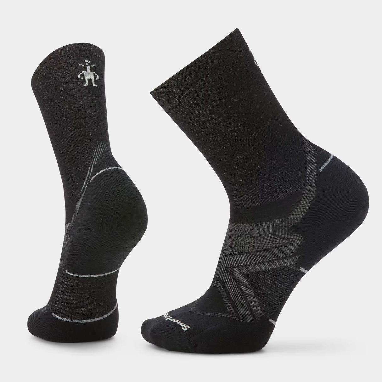 SMARTWOOL UNISEX RUN COLD WEATHER TARGETED CUSHION CREW SOCKS