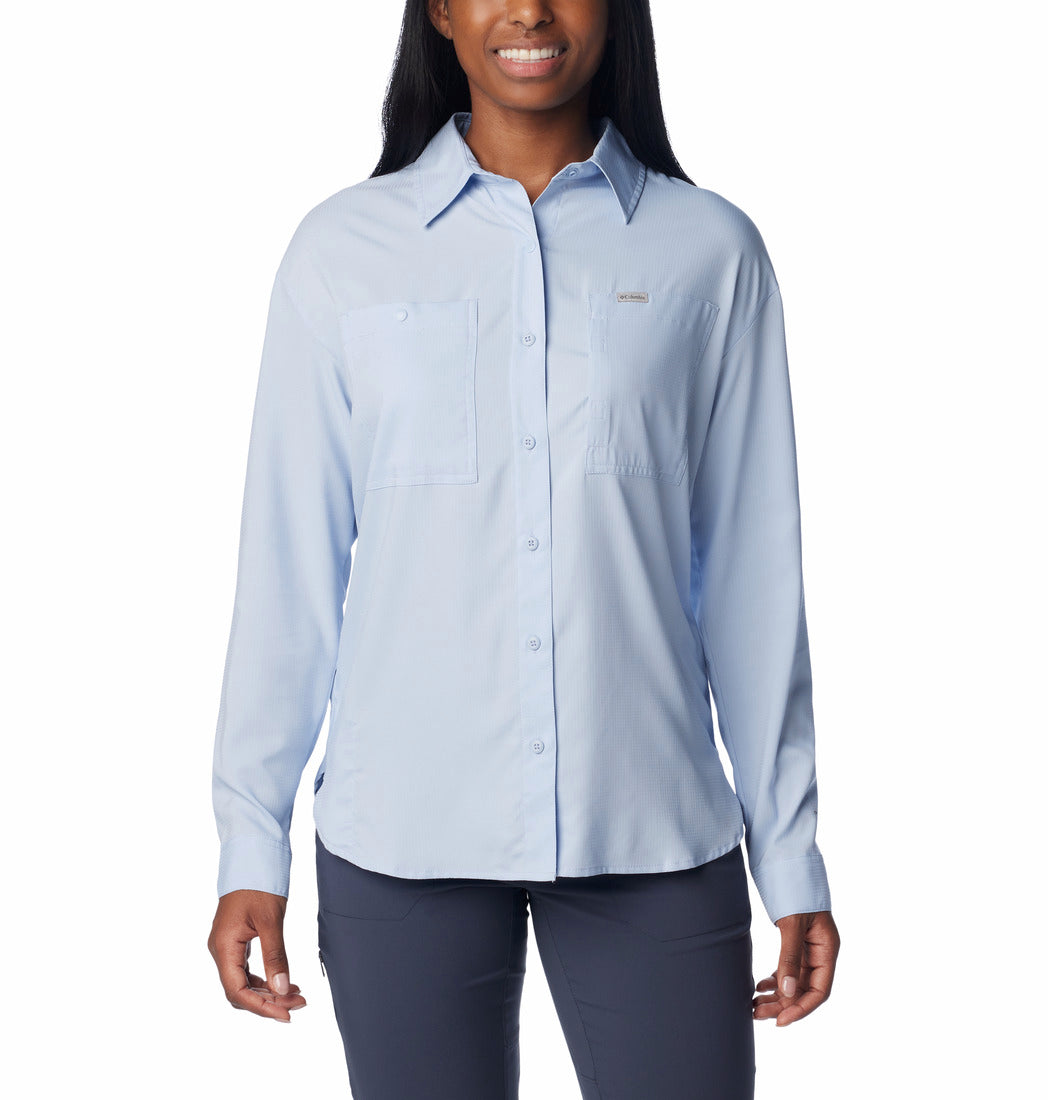 COLUMBIA WOMENS SILVER RIDGE UTILITY ™LONG SLEEVE SHIRT 25