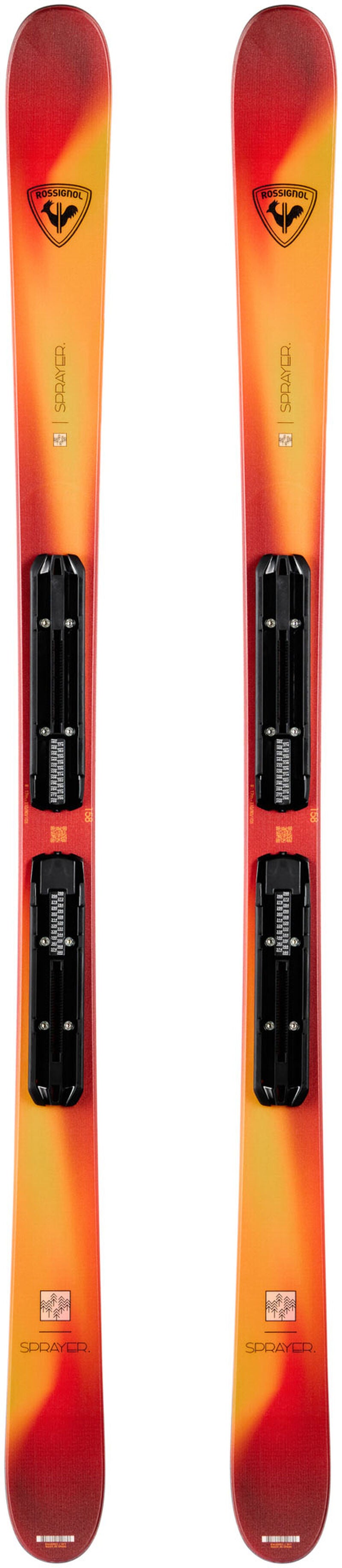 ROSSIGNOL YOUTH SPRAYER PRO W/ XP10 GW DOWNHILL SKIS 26