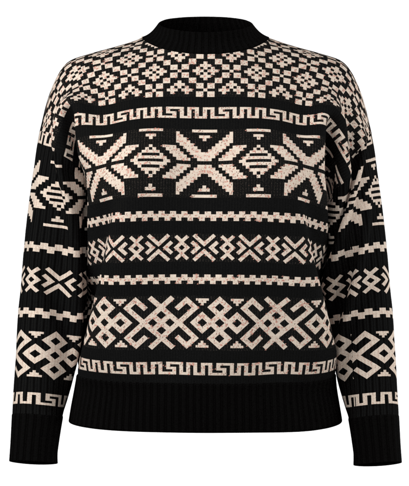 SMARTWOOL WOMENS EDGEWOOD HERITAGE CREW SWEATER