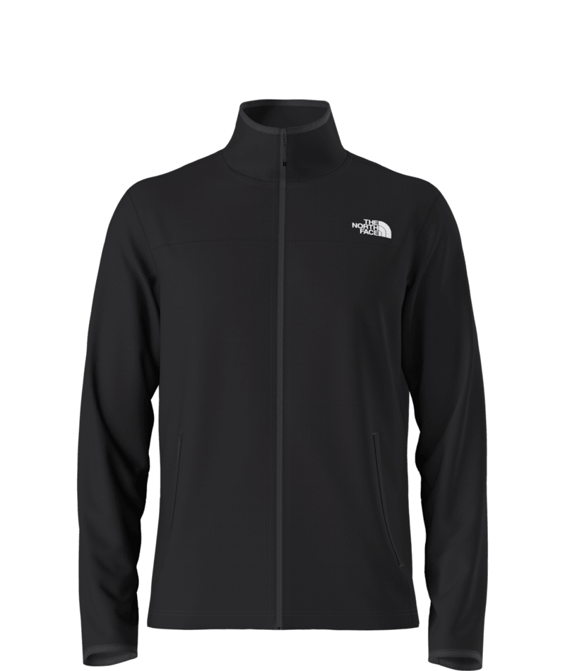 THE NORTH FACE MENS CEDAR TRAIL GRID FLEECE FULL ZIP SWEATER