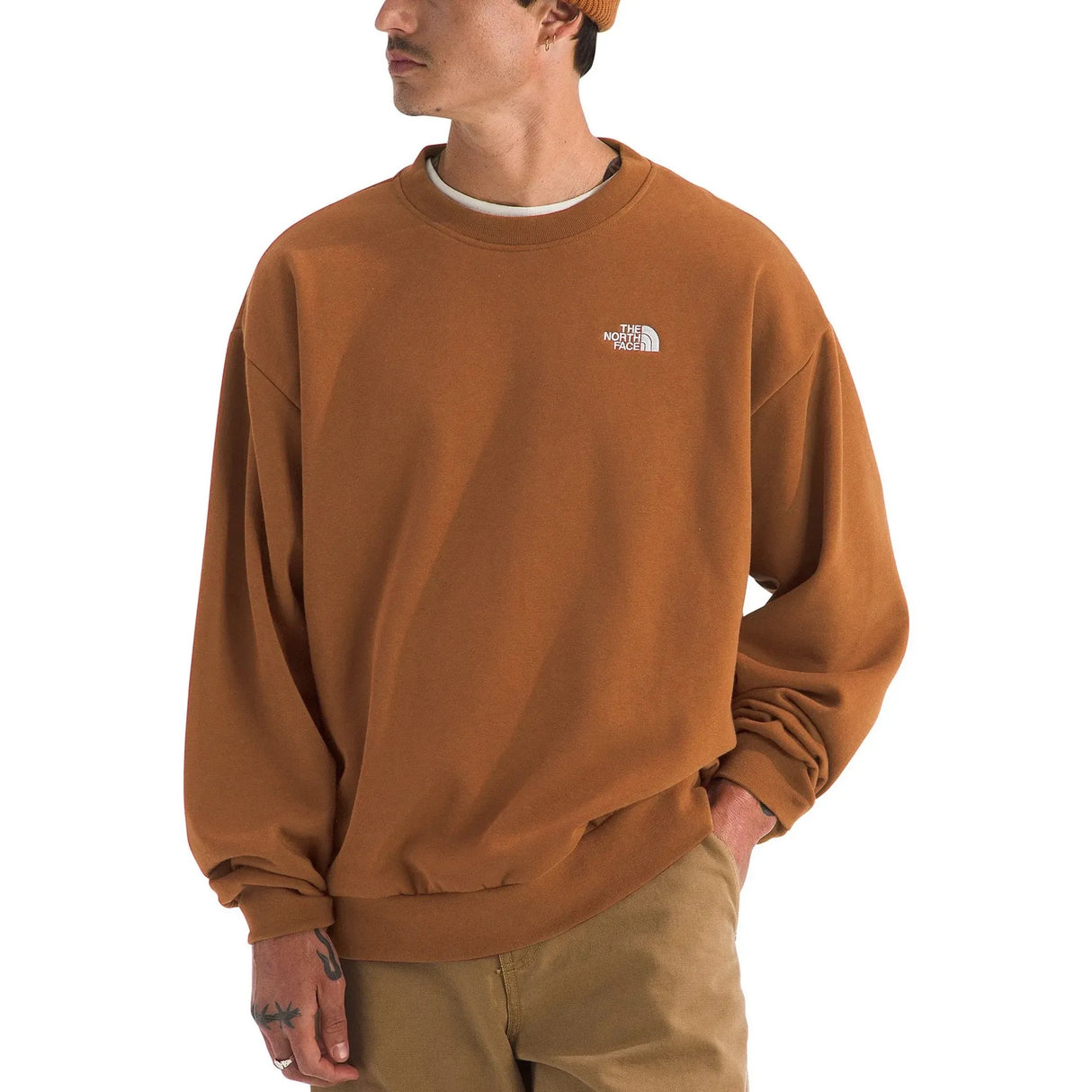 THE NORTH FACE MENS EVOLUTION SIMPLE DOME OVERSIZED CREW SWEATER 26