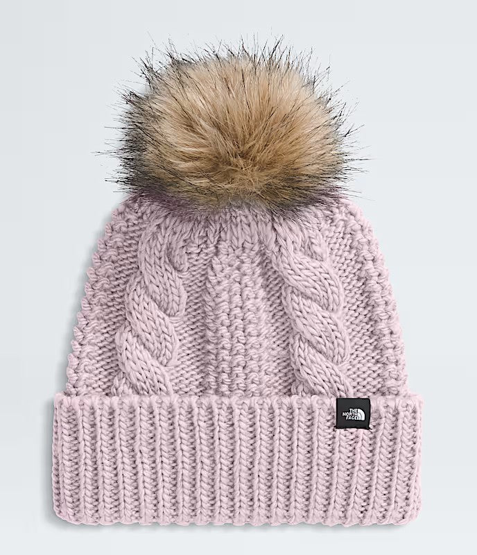 THE NORTH FACE YOUTH OH MEGA FUR POM BEANIE