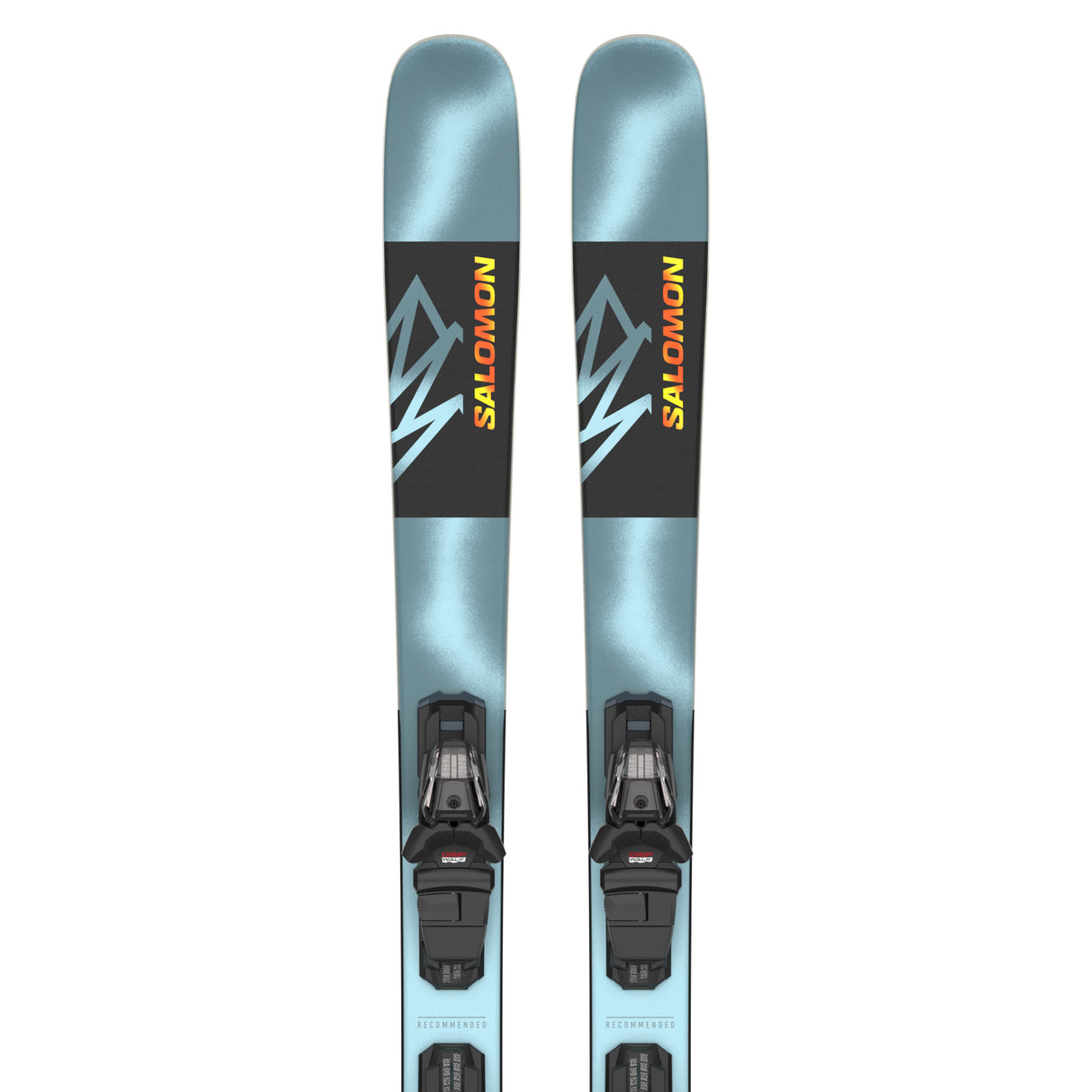 SALOMON MENS QST SPARK + M10 DOWNHILL SKIS 26