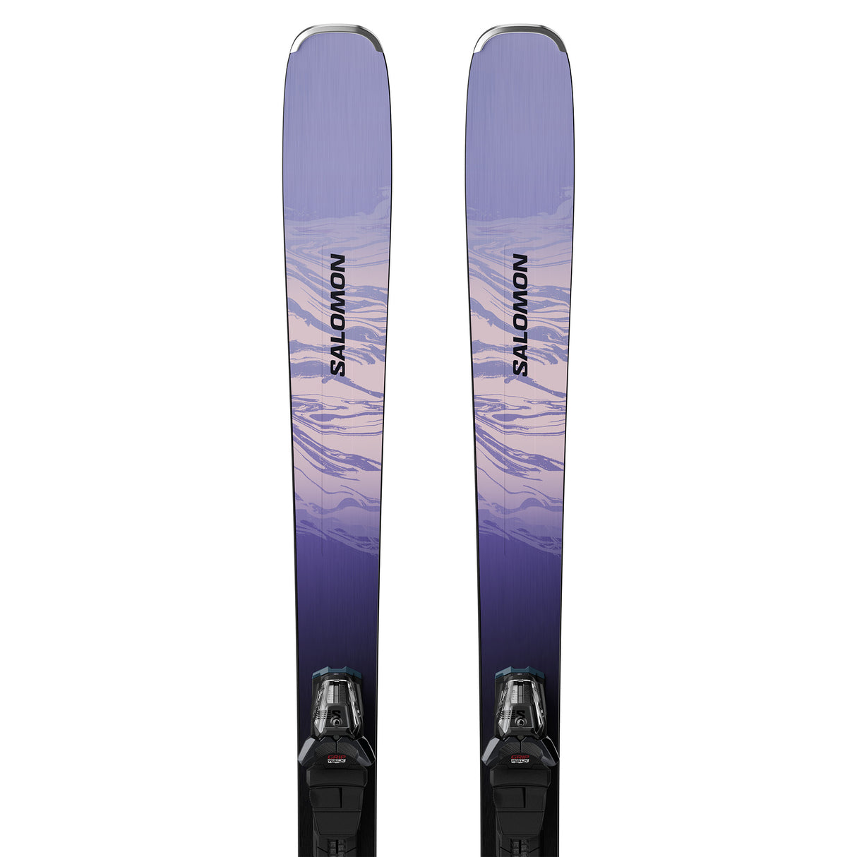 SALOMON WOMENS STANCE 84 + M11 DOWNHILL SKIS 26