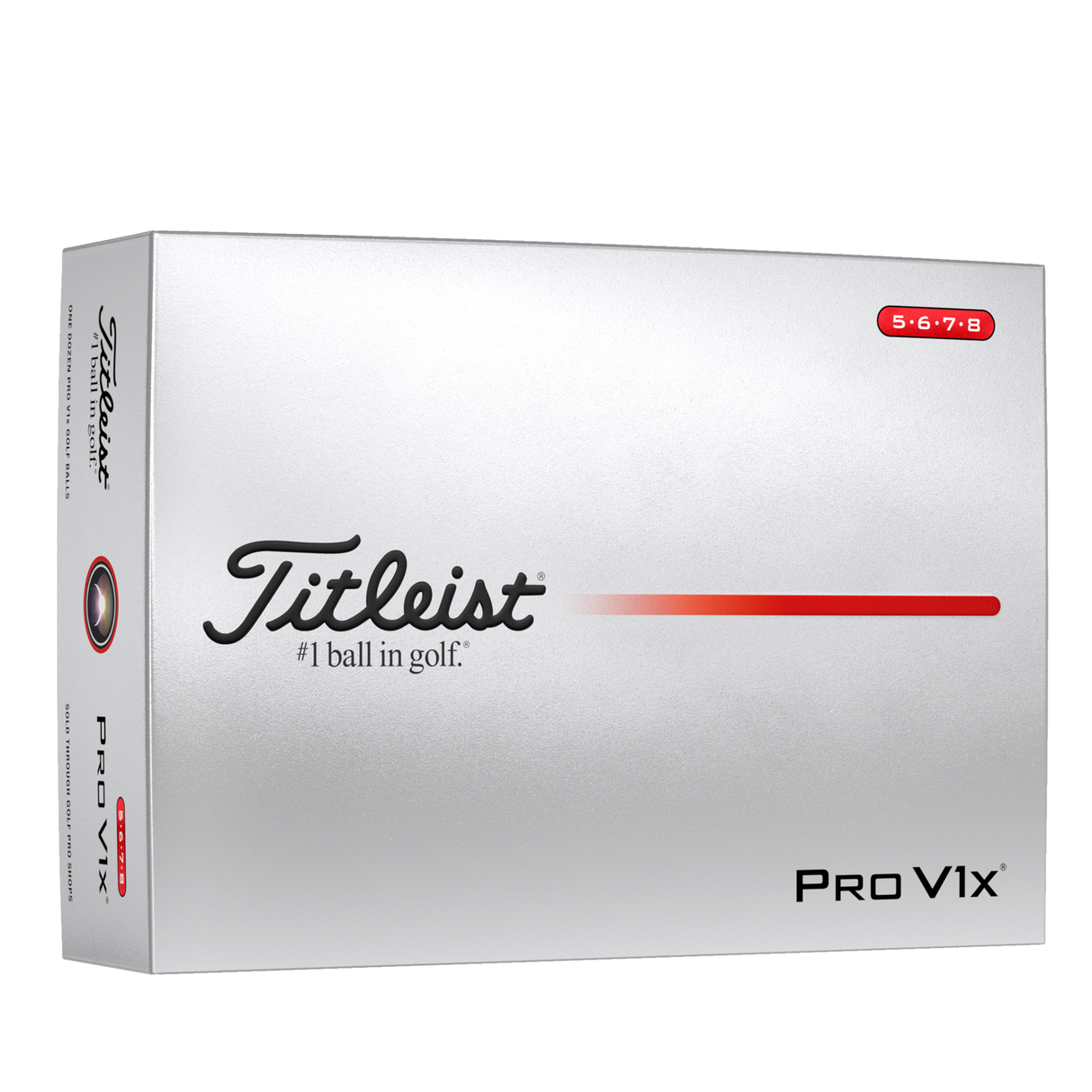 TITLEIST UNISEX PRO V1X HIGH NUMBER GOLF BALL 26
