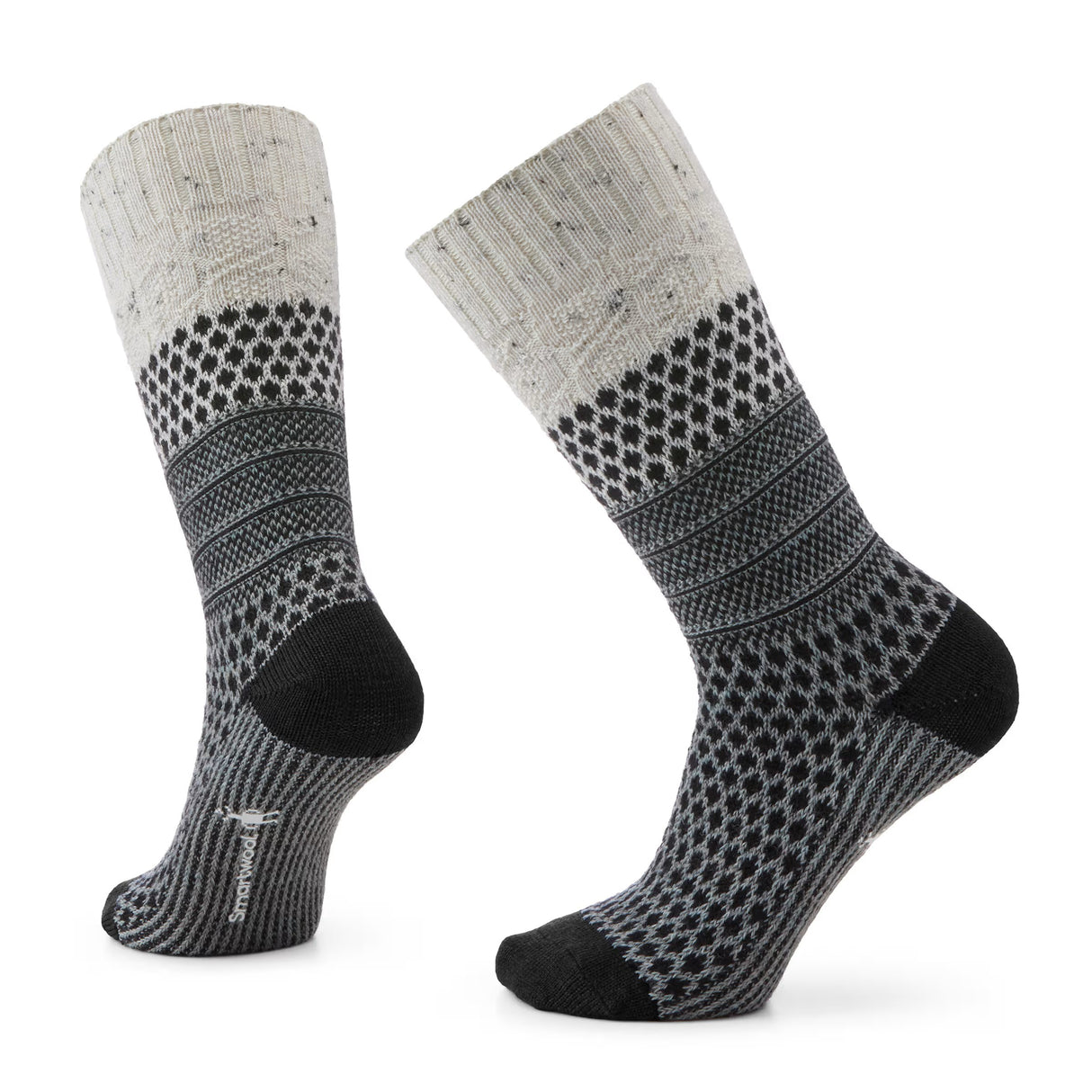 SMARTWOOL WOMENS EVERYDAY COZY POPCORN CABLE CREW SOCKS