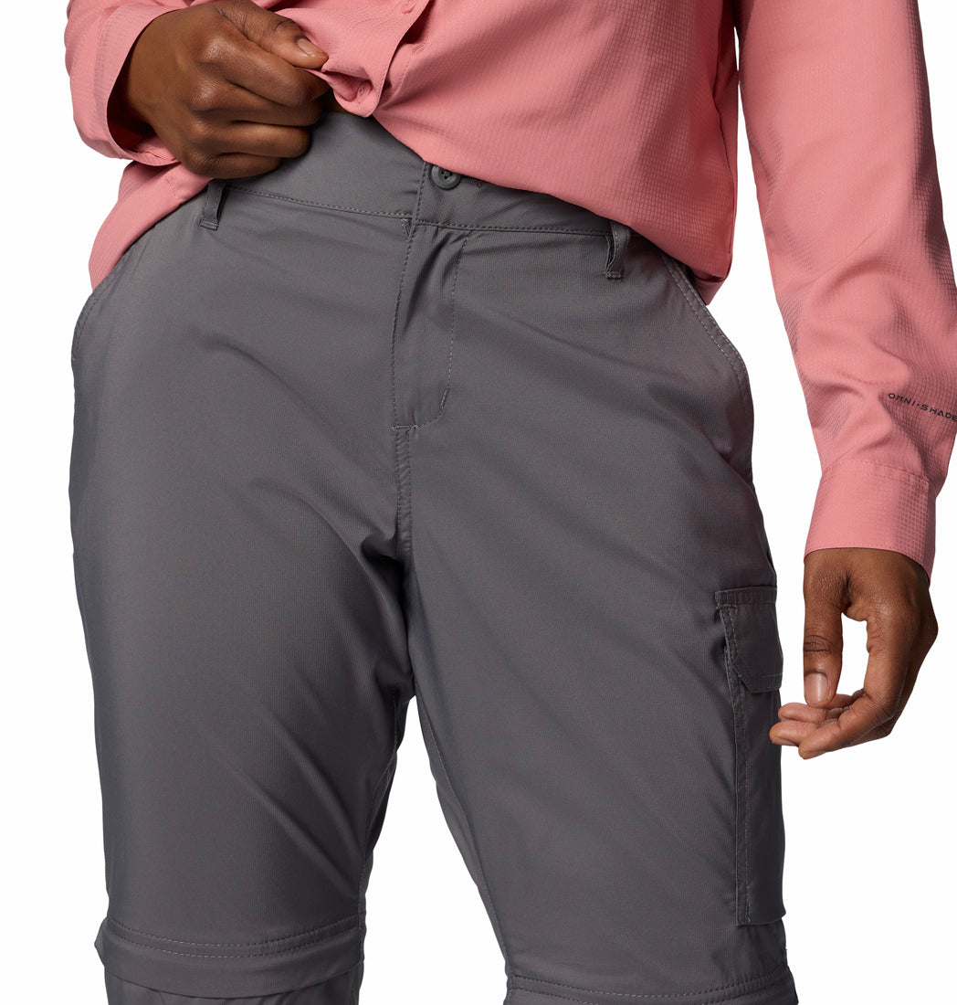 COLUMBIA WOMENS SILVER RIDGE UTILITY™ CONVERTIBLE REGULAR FIT PANT 25