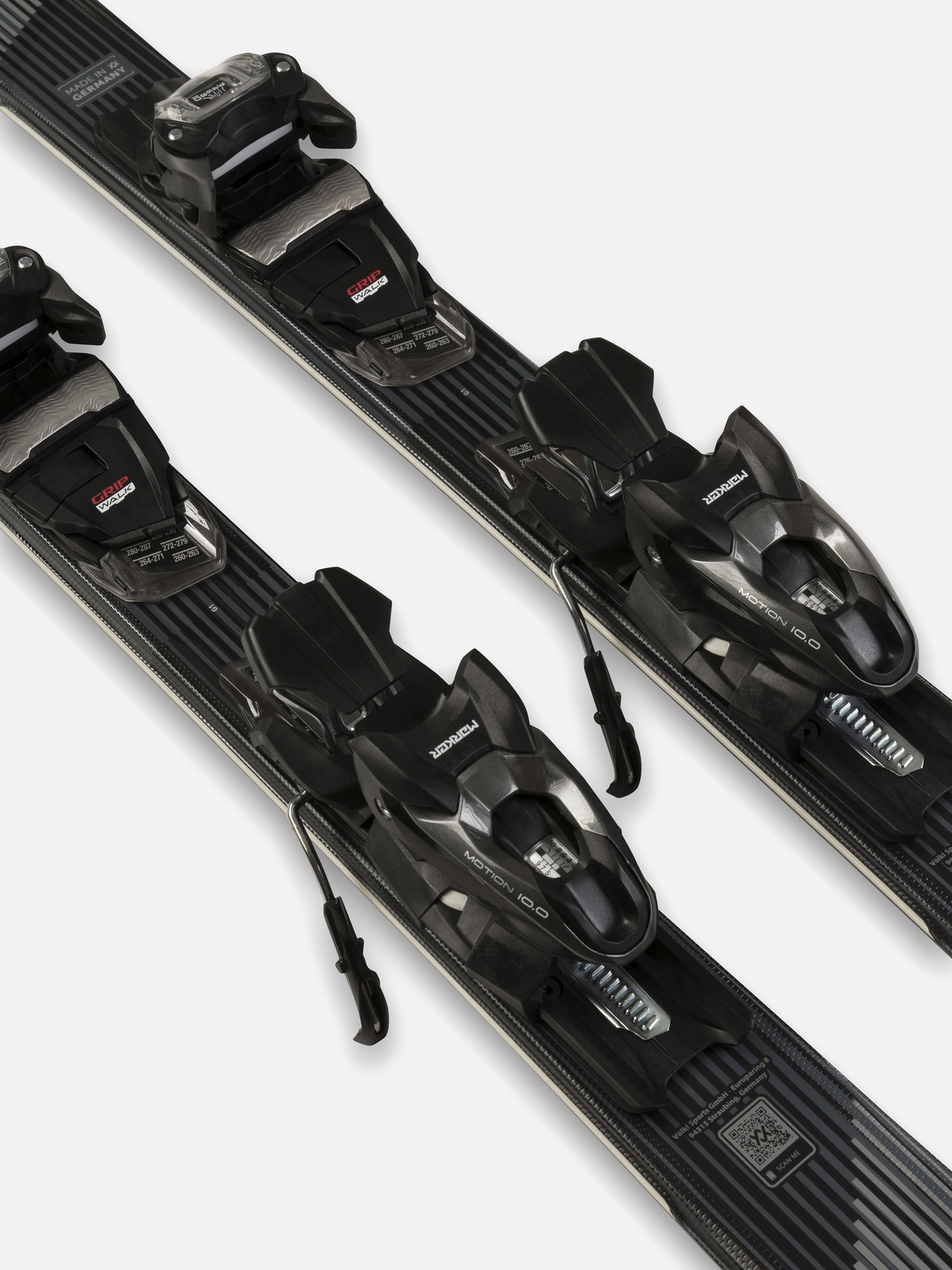 VOLKL WOMENS SHINE 72 + VMOTION 10 LADY DOWNHILL SKIS 26