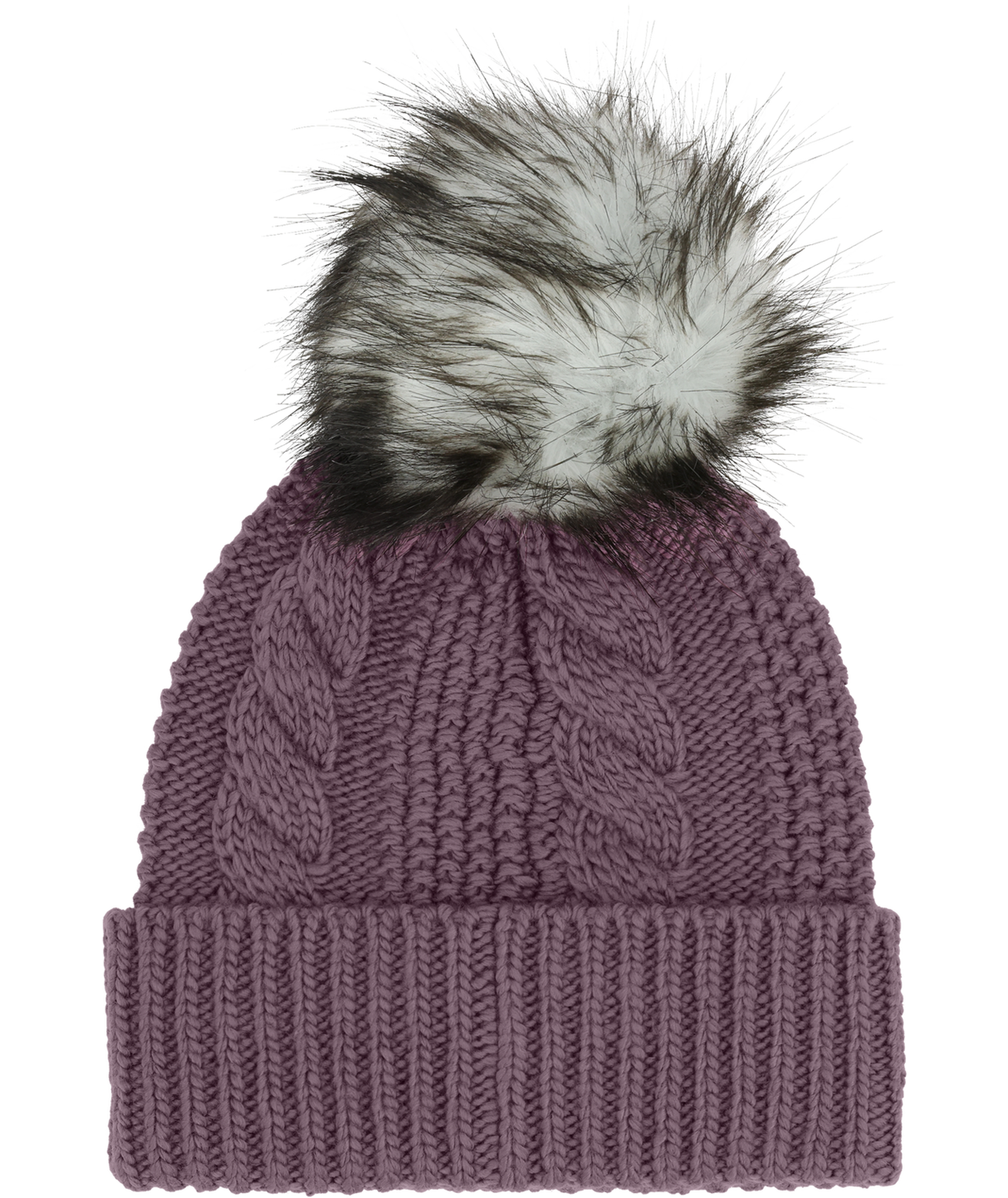 THE NORTH FACE WOMENS OH MEGA FUR POM BEANIE