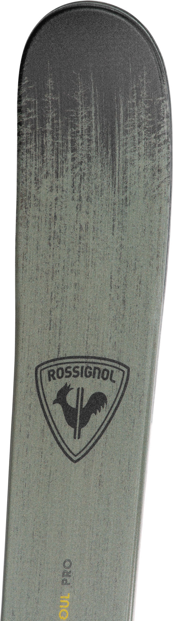 ROSSIGNOL MENS SENDER SOUL PRO W/ XP10 GW DOWNHILL SKIS
