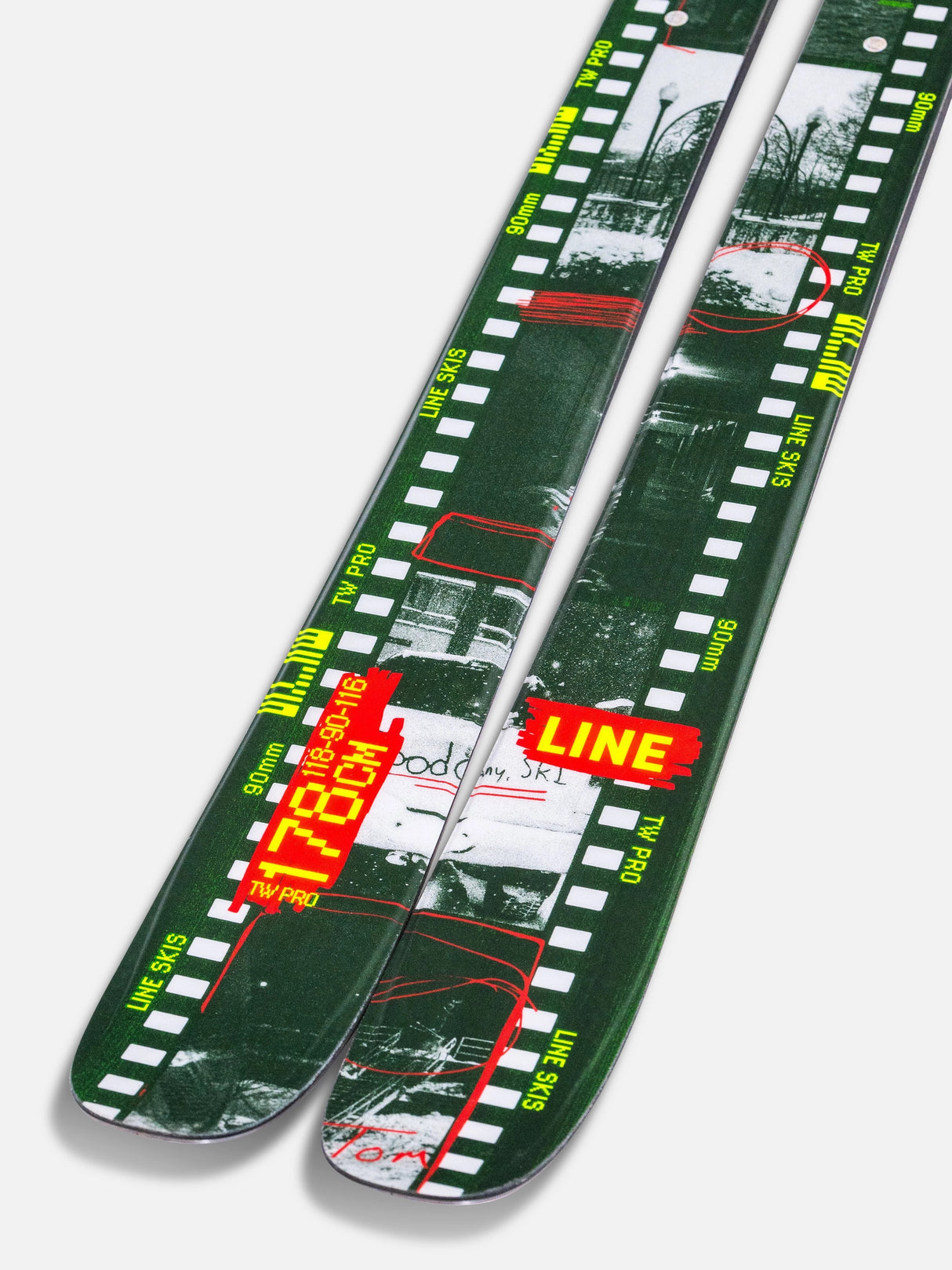 LINE UNISEX TOM WALLISCH PRO DOWNHILL SKIS 26