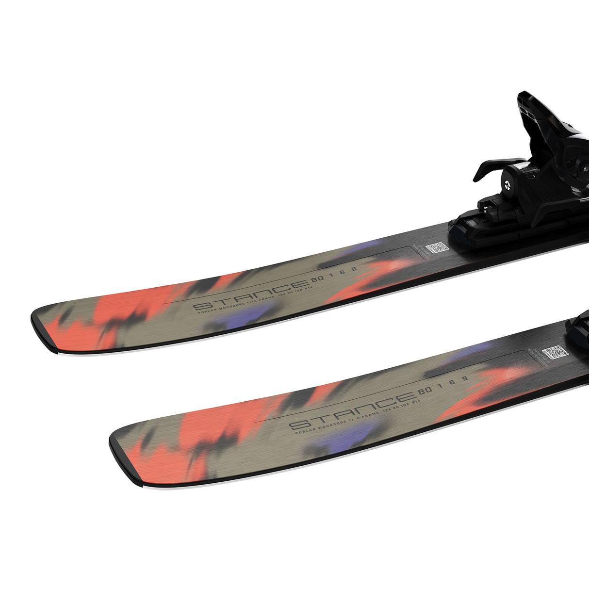 SALOMON MENS STANCE 80 + M11 DOWNHILL SKIS 26