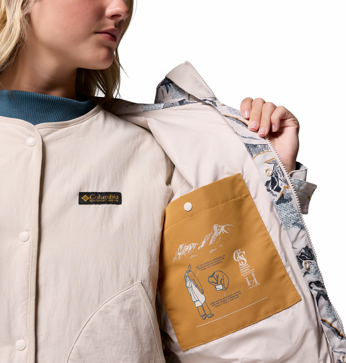 COLUMBIA WOMENS HIGH CASCADES™ INTERCHANGE WINTER JACKET