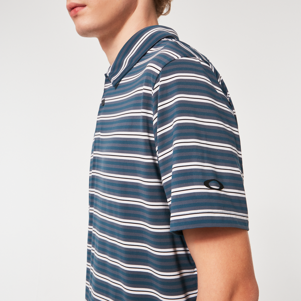 OAKLEY MENS ARCHIVE STRIPE POLO 24