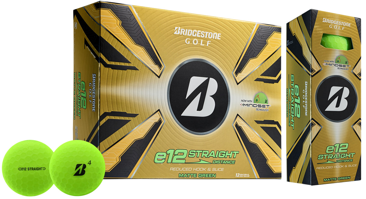 BRIDGESTONE UNISEX E12 STRAIGHT GOLF BALL 25