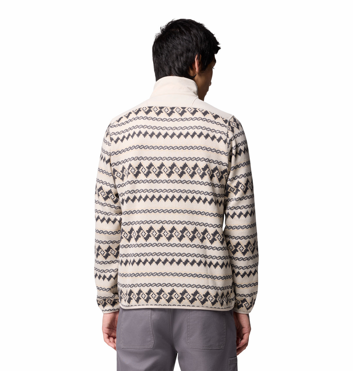 COLUMBIA MENS SWEATER WEATHER™ PRINTED HALF ZIP II SWEATER